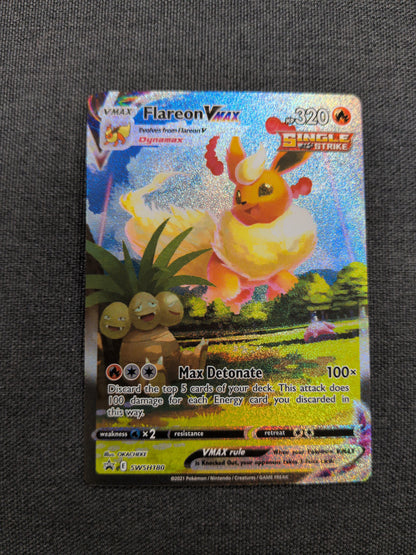 (SWSD) Flareon VMAX #SWSH180 LP