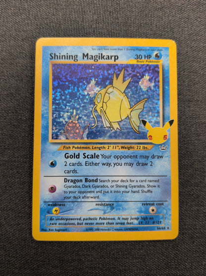 (CCC) Shining Magikarp 25th Celebration #66 NM
