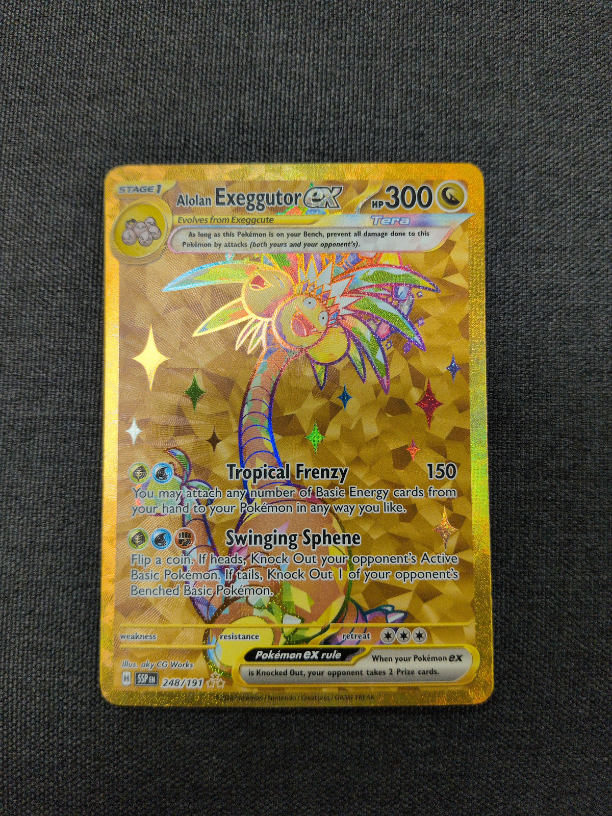 (SSP) Alolan Exeggutor EX #248 NM