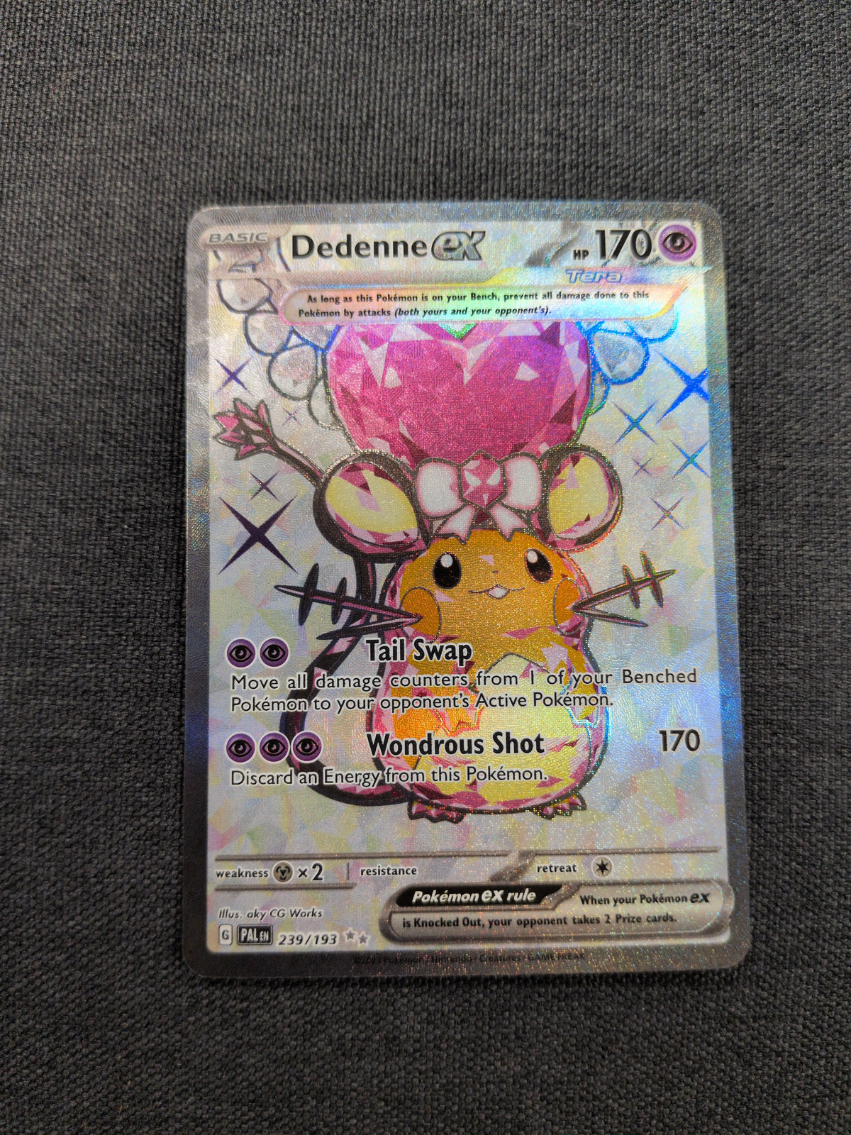 (PAL) Dedenne EX #239 NM