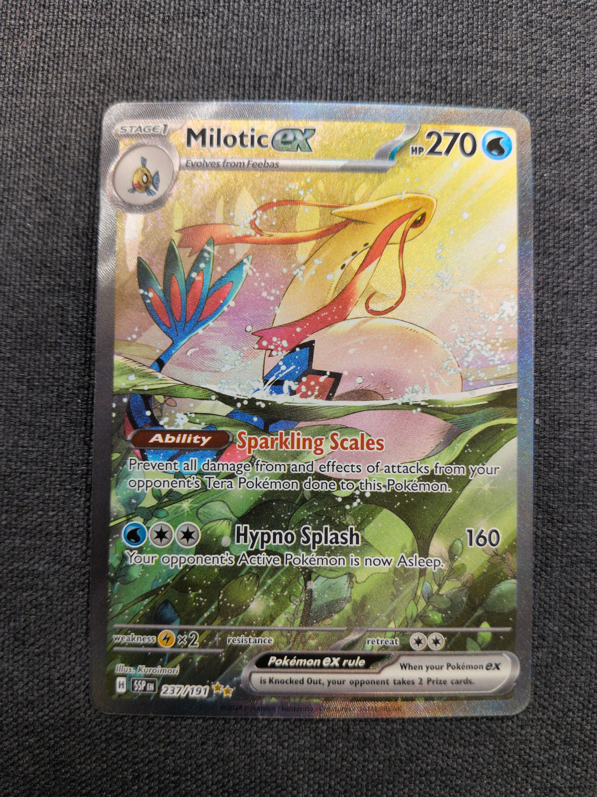 (SSP) Milotic EX #237 NM