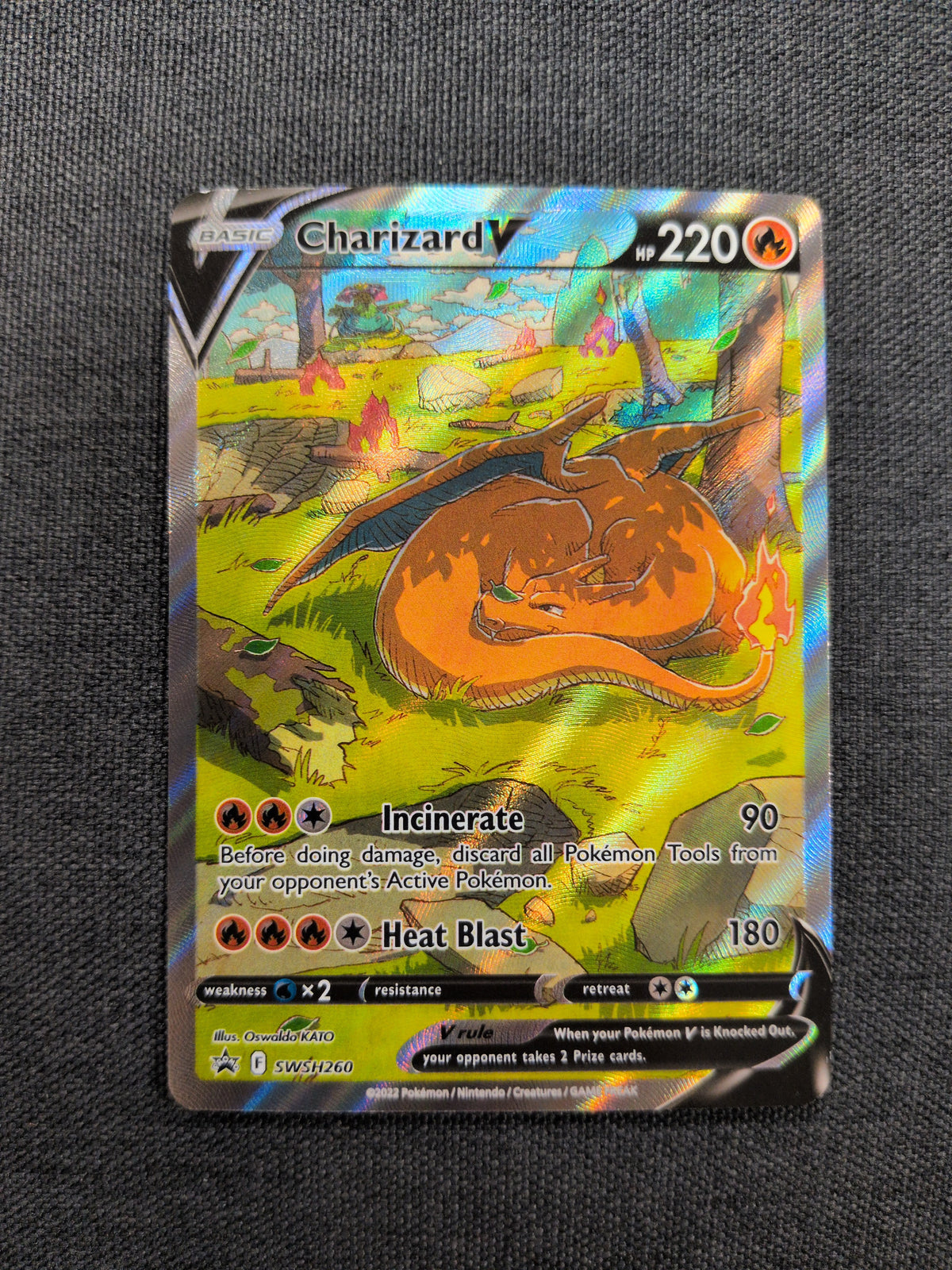 (Promo) Charizard V #SWSH260 NM