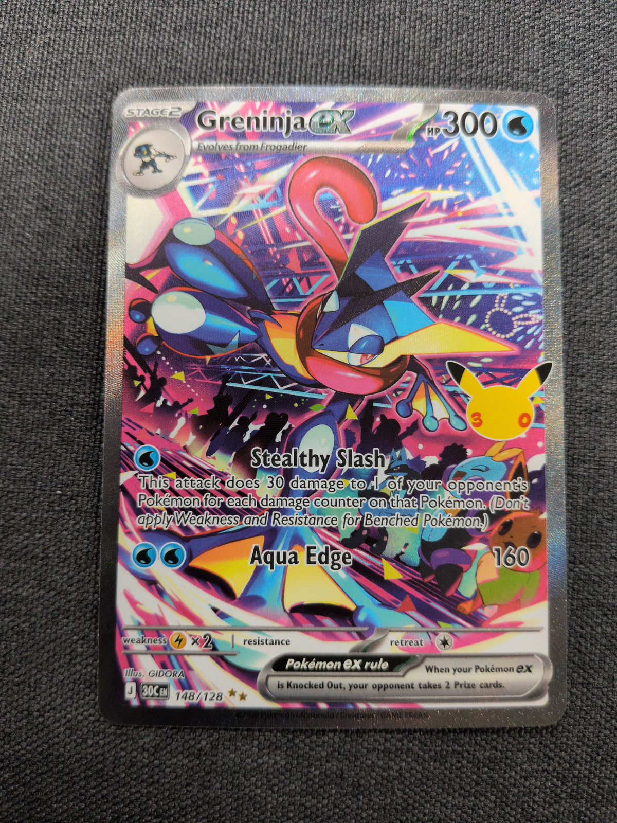 (30C) Greninja EX #148 NM