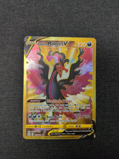 (SWSH09) Galarian Moltres V #183 NM