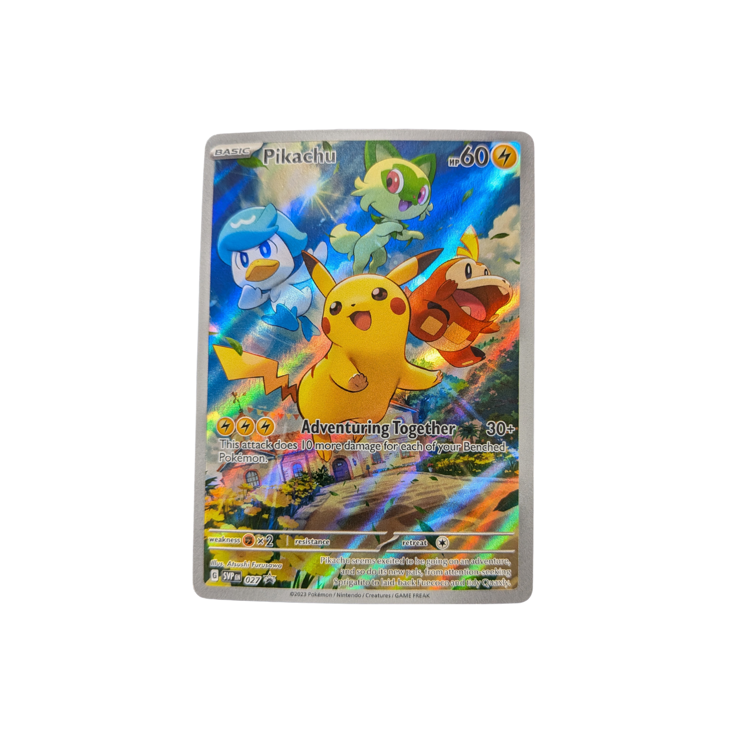 (SVP) Pikachu Promo #027 NM