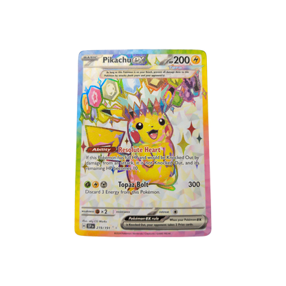 (SSP) Pikachu EX #219 NM