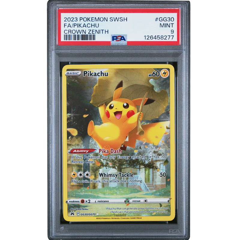Pikachu #GG30 PSA 9 Mint