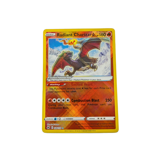 (CRZ) Radiant Charizard #020 NM