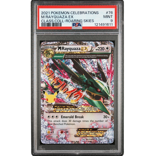(CCC) Mega Rayquaza EX #076 PSA 9 Mint