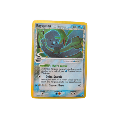 (HP) Rayquaza Delta Species Holo #16 LP