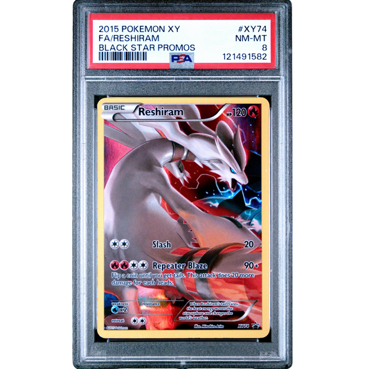 (Promo) Reshiram #XY74 PSA 8 NM-MT