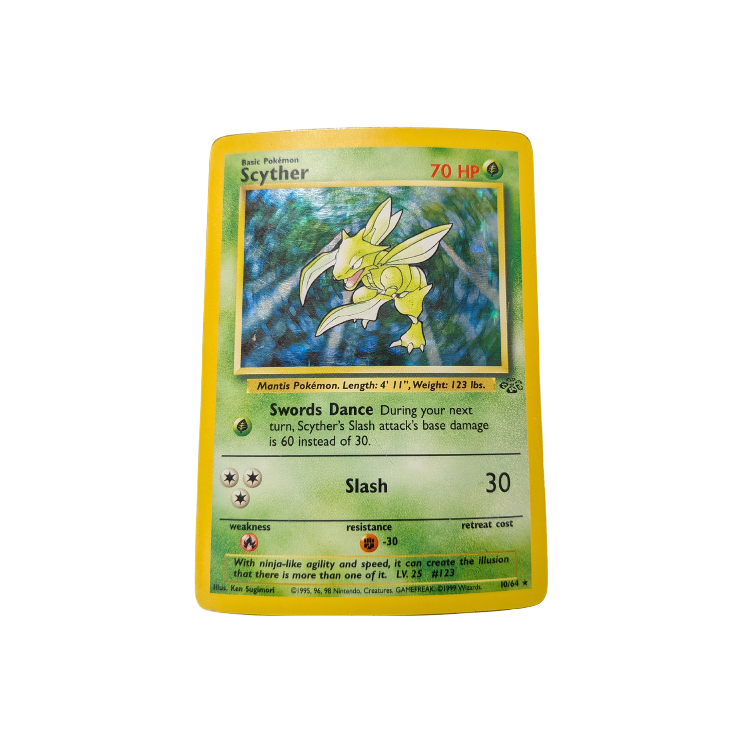 (JNG) Scyther Holofoil #010/064 HP