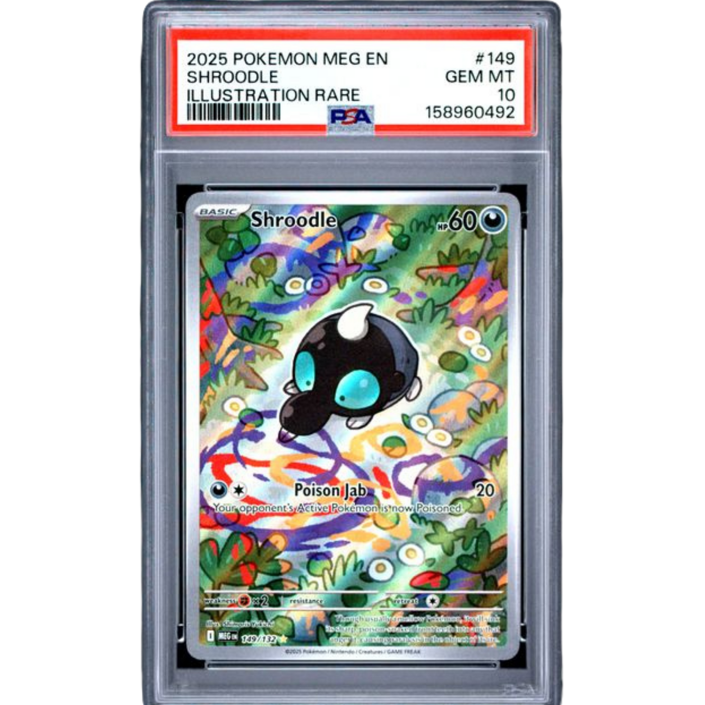 (MEG) Shroodle #149 PSA 10 Gem Mint