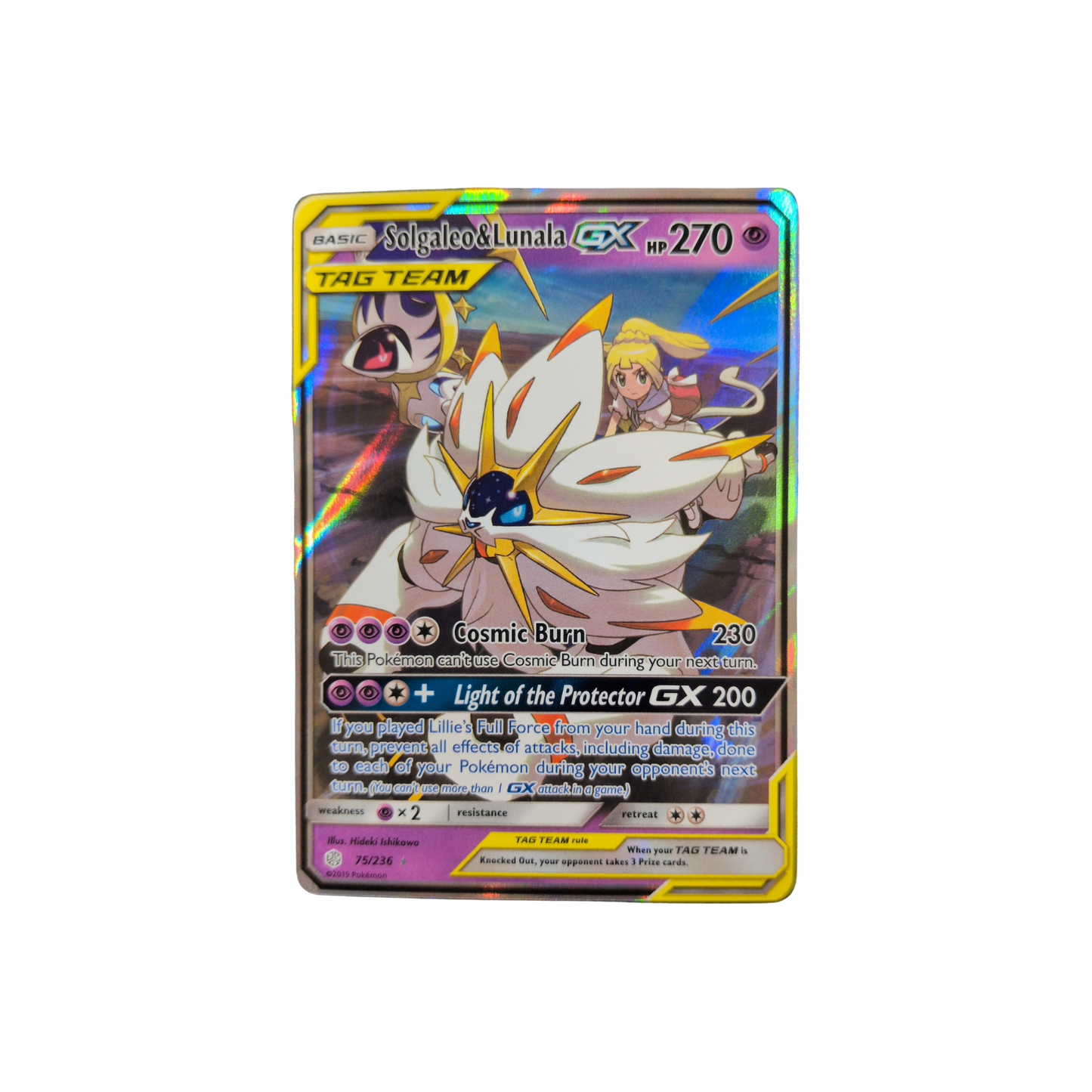 (CE) Solgaleo & Lunala GX #75 NM
