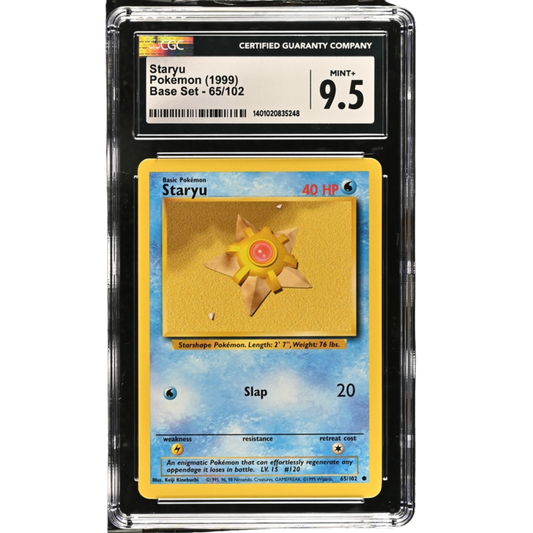 (BS) Staryu #65 CGC 9.5 Mint+