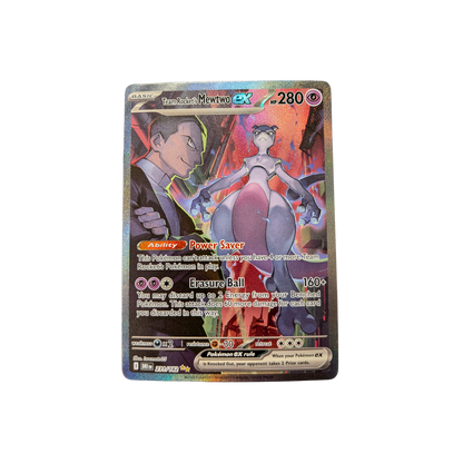 (DRI) Team Rocket's Mewtwo EX #231 NM