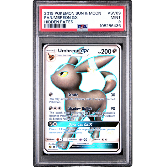 (HF) Umbreon GX #SV69 PSA 9 Mint