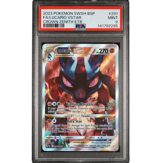 (SWSH) Lucario VSTAR #291 Promo PSA 9 Mint