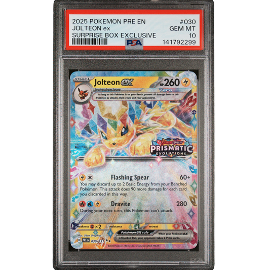 (PRE) Jolteon EX Stamped #030 PSA 10 Gem Mint