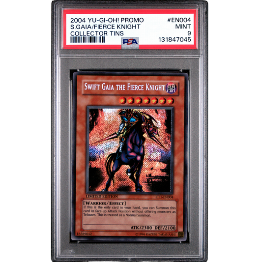 (Promo) Swift Gaia the Fierce Knight #EN004 PSA 9 Mint