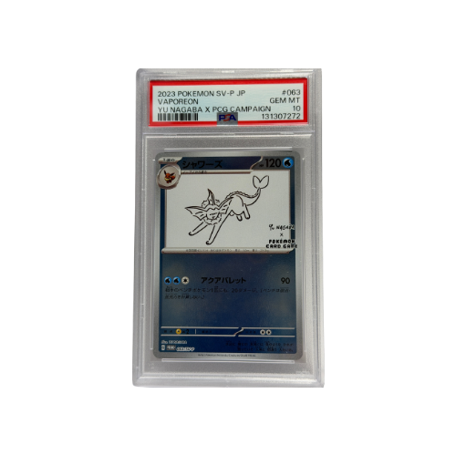 vaporeon #063 japanese psa 10